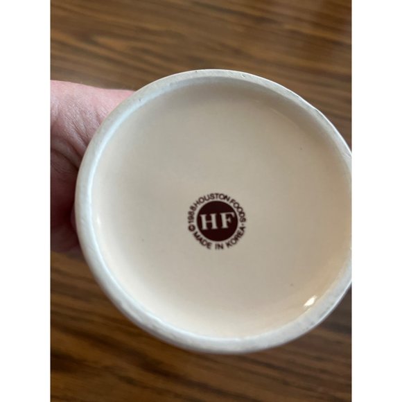 Houston Foods Cocoa Nut mugs set of two vintage cottage core - Picture 3 of 6